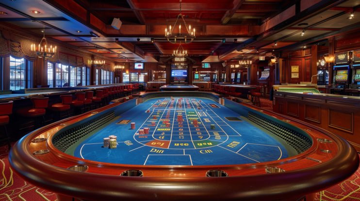 bandungtoto slot Kembang Kempis table showing dealer revealing cards in stages with betting controls